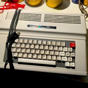 Tandy Color Computer 3 with 128k.